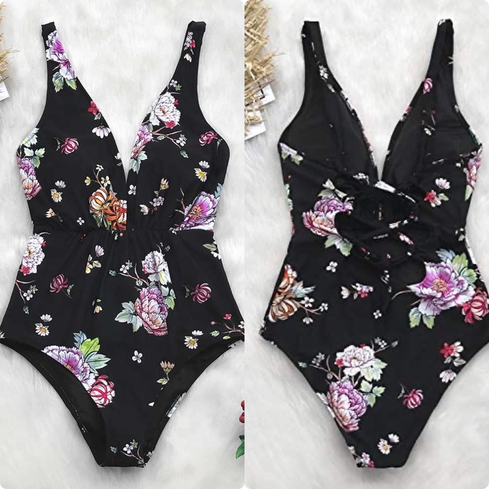 Cupshe | Floral Ruched Waist